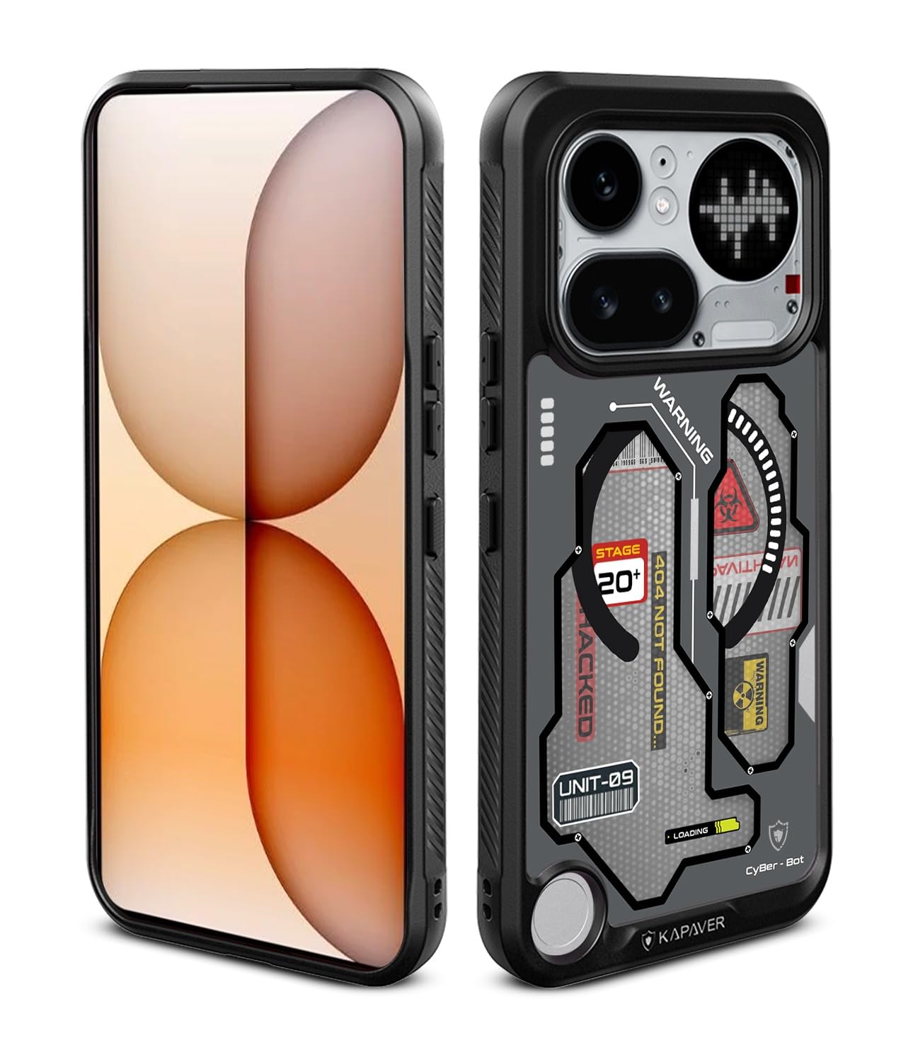 KAPAVER Cyber-i Edition Case for Nothing Phone 4a Pro MagSafe