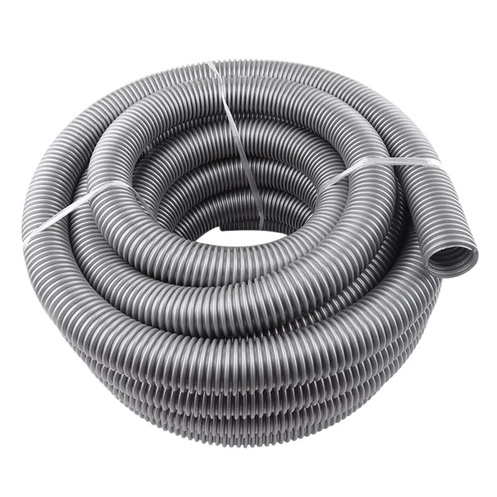 Vacuum Cleaner Bellows Straw Soft Pipe Hose with Inner Diameter 25-60mm for Parts(5 Meter,Inner Diameter 25mm)