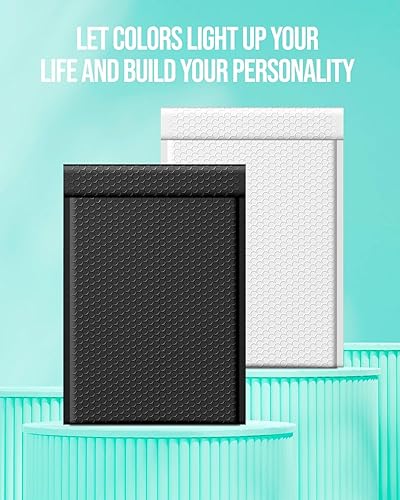 Miniatura 67 de GSSUSA - Sobres acolchados de polietileno de 6” x 10”, sobres de burbujas, bolsas sobres para envíos de pequeños paquetes, bolsa de envío, paquete