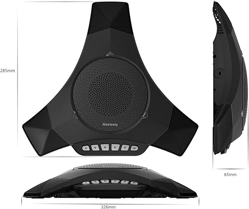 Miniatura 3 de MVOICE 8000 EX-B Altavoz Bluetooth ampliable para teléfono, conferencia y llamada de teléfono móvil (incluye micrófono de expansión)
