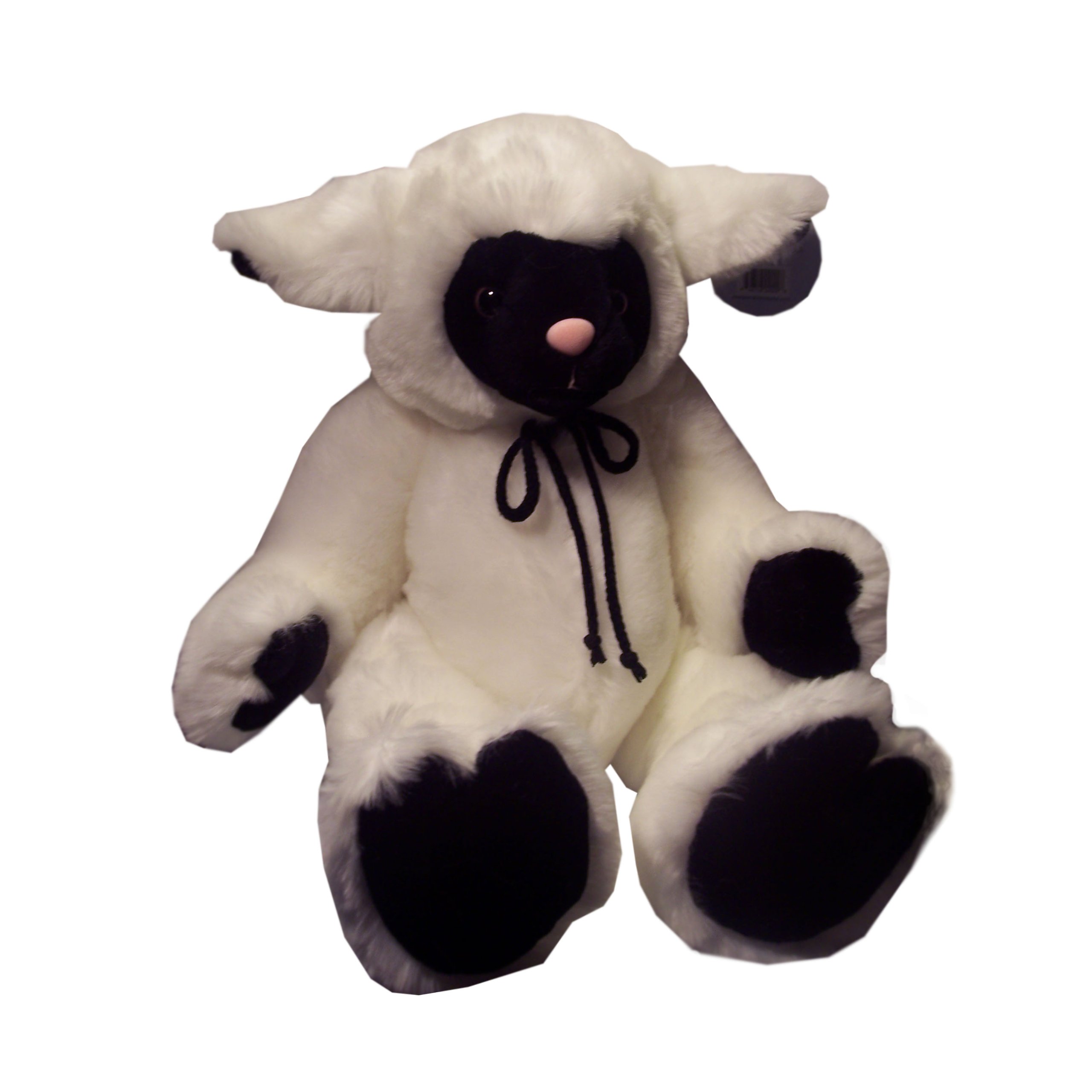 Seated Lamb with Black Face