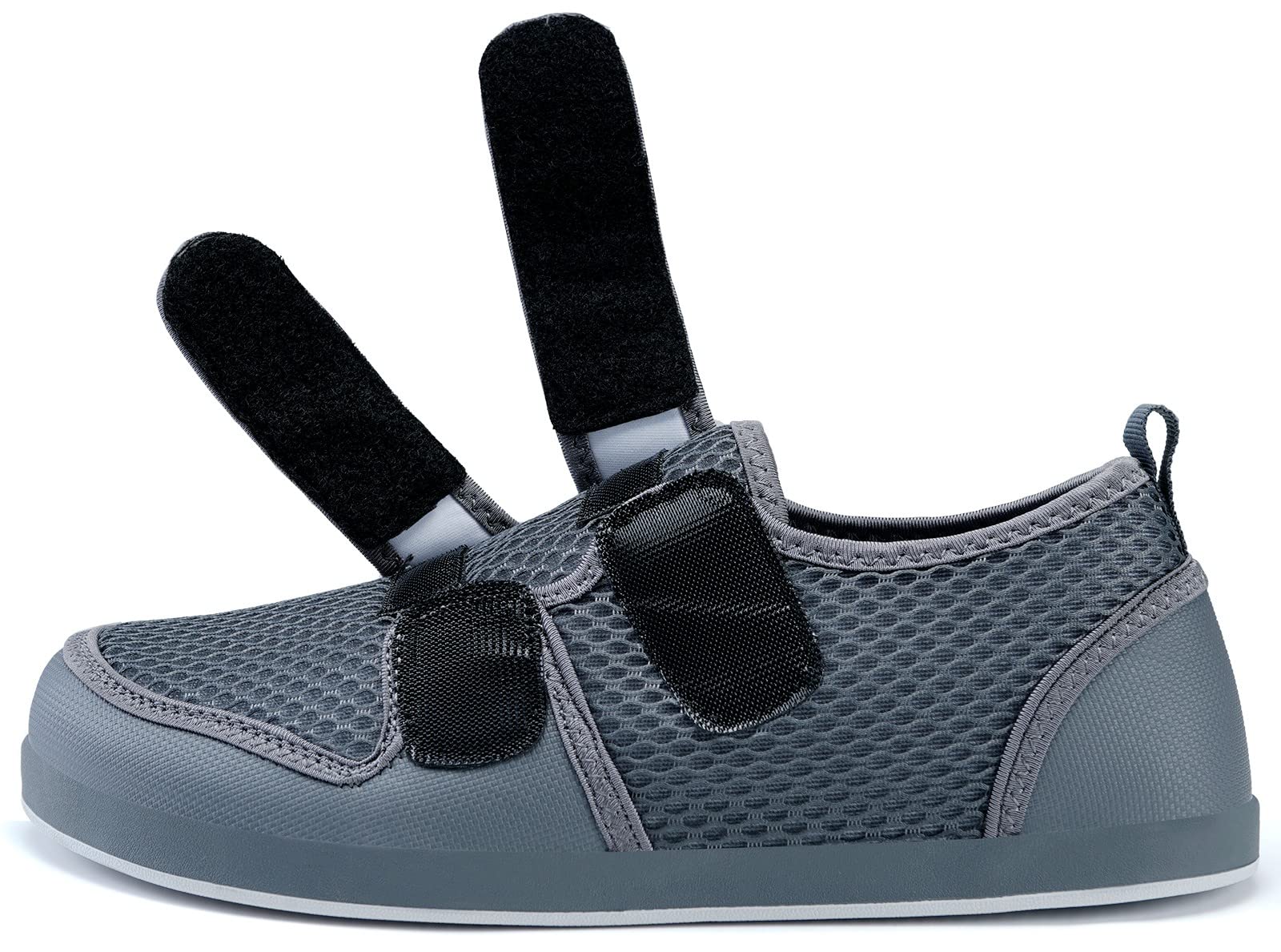 Scarpe Diabetiche Donna Pantofole Uomo Ultra-Leggero Ortopedica Edema Scarpe da Riabilitazione da Passeggio Anziani Piedi Gonfi Traspirante Regolabili Larghe Ciabatte