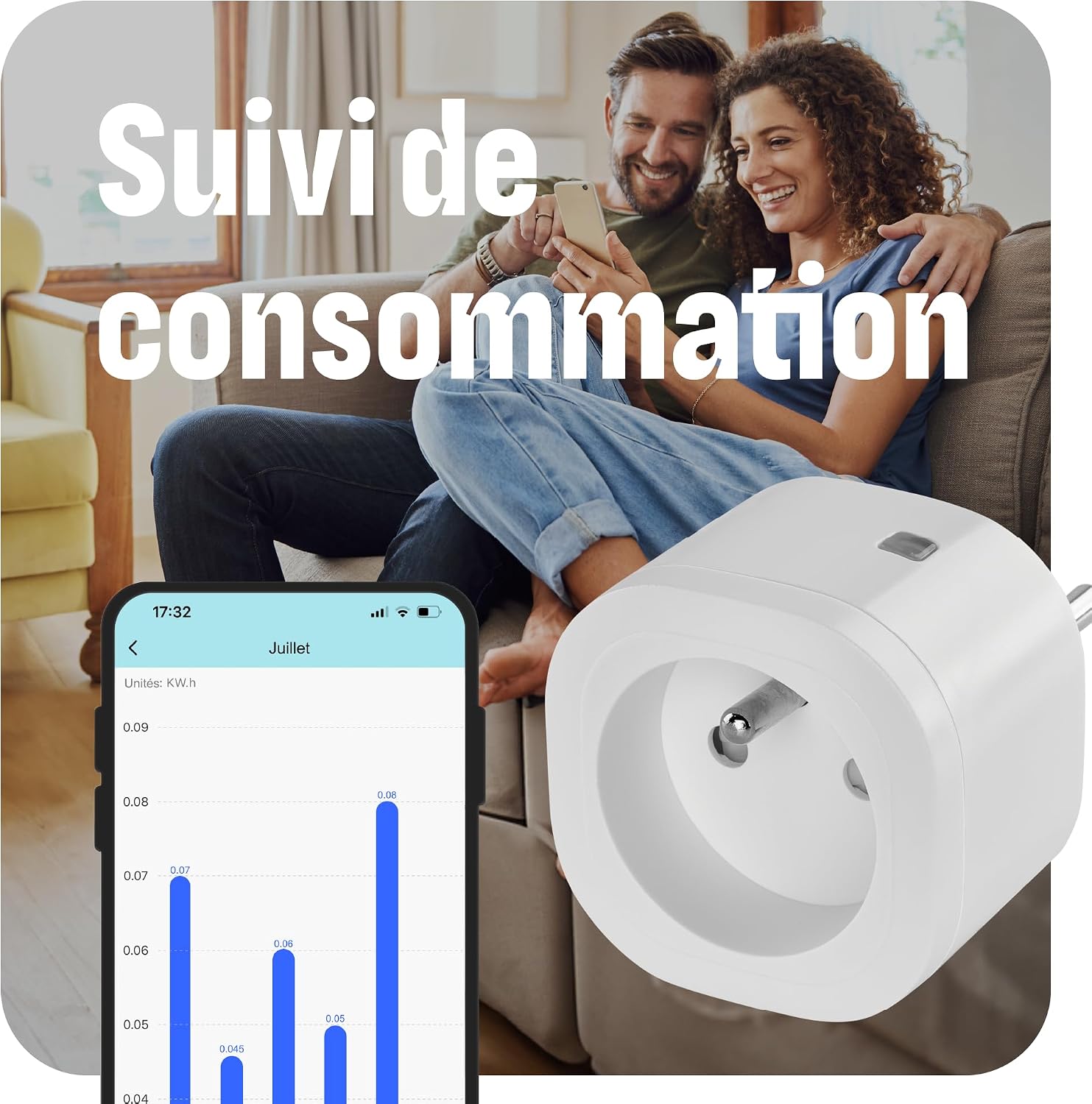 prise connectée netatmo – vue détaillée