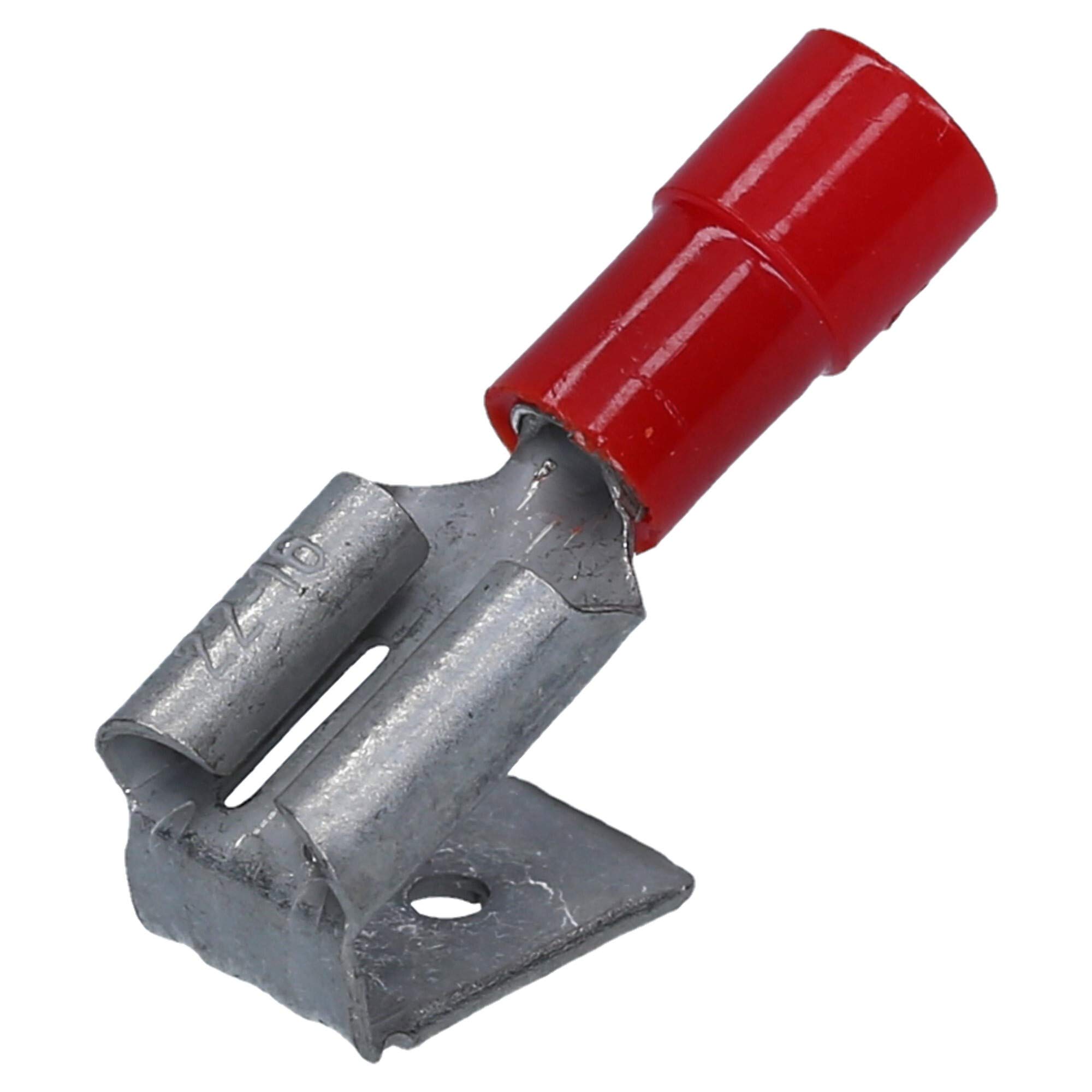 Kalitec 340 Pezzi Connettori Piatti e Prese Faston Isolate 0,25-6 mm² | Set di capicorda in rame e PVC per cablaggio veicoli e officina, kit assortimento connettori elettrici in scatola robusta