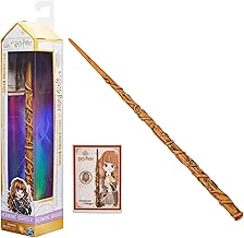 Wizarding World, Hermione Spell Wand 12" Includes Collectible Spell Card - Toys for Boys and Girls, 6+ Years