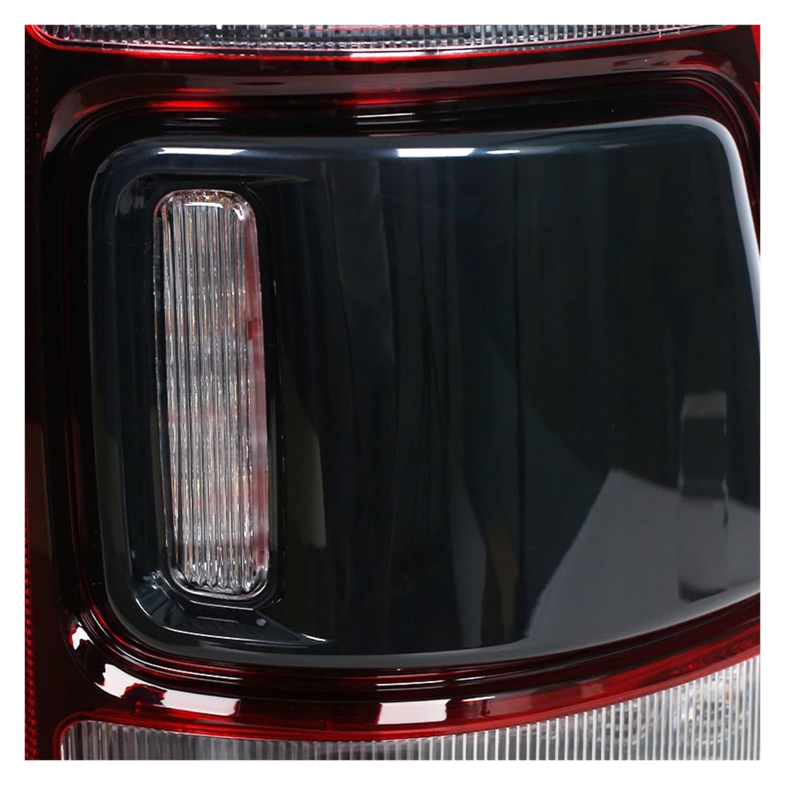 PILOTO Trasero para Dodge para RAM para Pickup 1500 2019 2020 2021 2022 Luz Trasera Luz de Freno Trasera Lámpara LED Negra Coche sin módulo Coche Luz Trasera(Only Left)