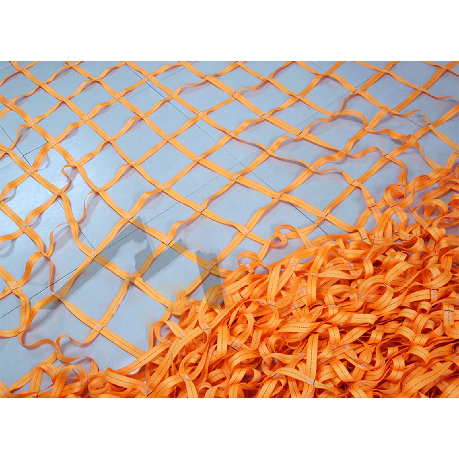 NIANTONG Maille De Levage Maille Plate De Levage De Polyester Maille De Levage De Fret Maille De Levage - Hanging Mesh Bag Maille Plate avec éLingue 10cm Maille(Size:200kg/441lb)