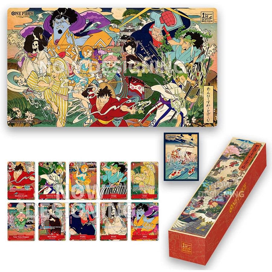 新品　ONE PIECE CARD GAME　1st 3冊セット BANDAI One Piece 1st Year Anniversary Card Game - One Piece Card