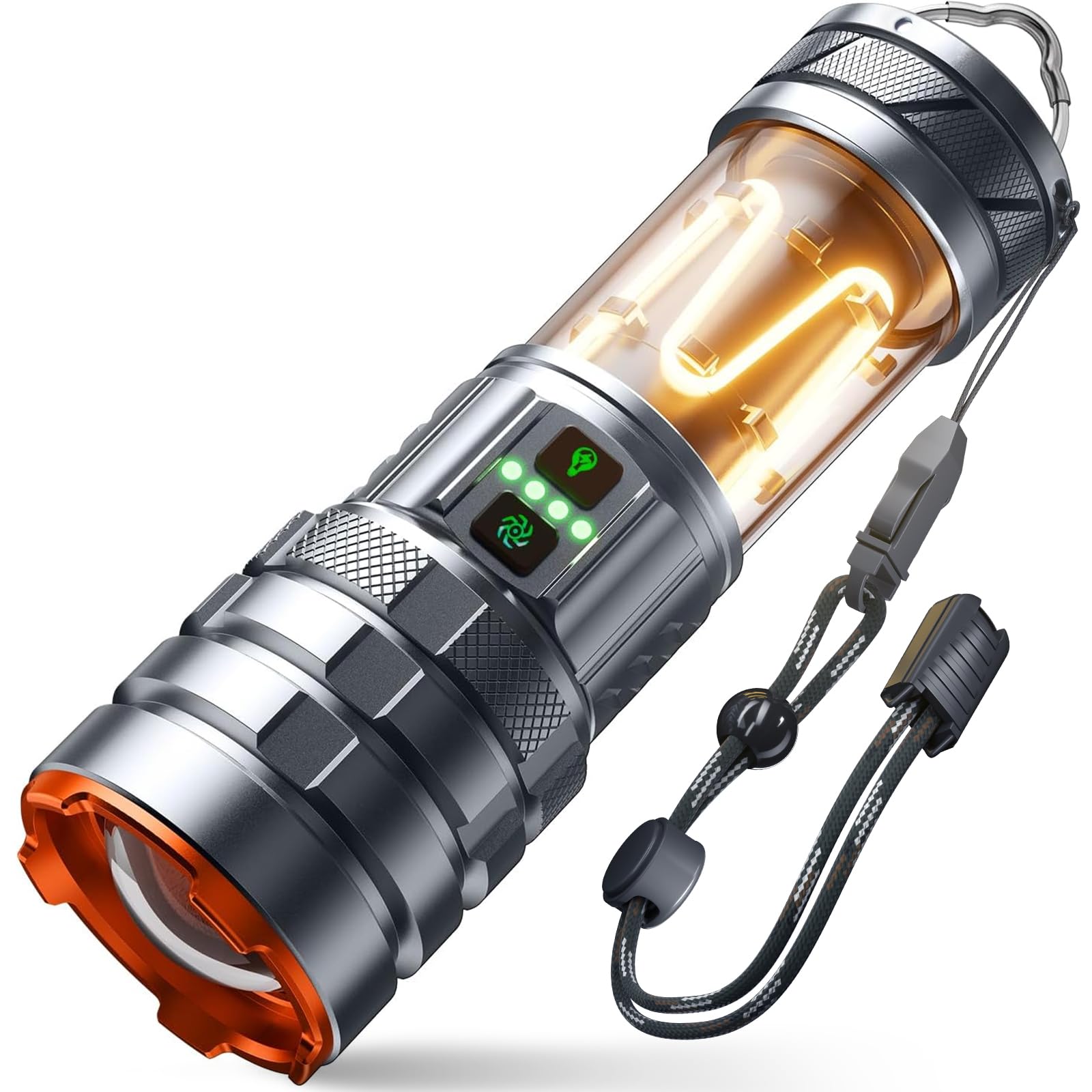 LAMPE DE POCHE,Package A--Torche Tactique Super Puissante De 15000lm, 5