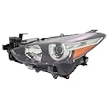 FITRITE AUTO PARTS New Front Left Driver Side Halogen Headlight Assembly For 2017-2018 Mazda 3 Japan Built MA2502149 BABF510L0D