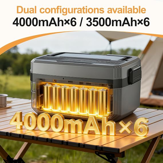 Cordless Rechargeable Electric Lunch Box, Fast-Charging Adult Heating Lunch Container, Rechargeable 24000mAh Battery, Portable Insulated Lunch Box, 1600ml Food Container, Adjustable Heating Timer