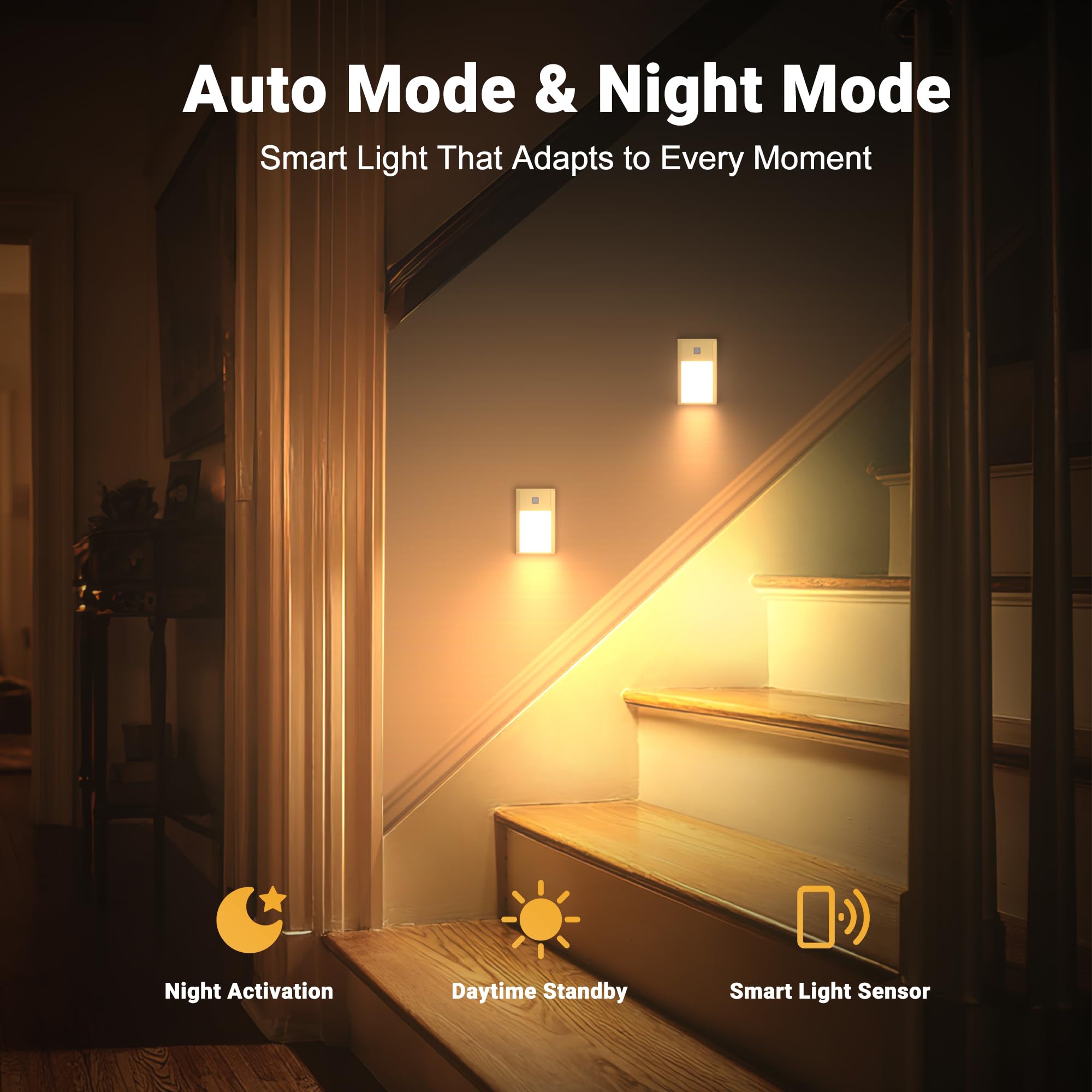 V4light Luci notturne ricaricabili con sensore di movimento, confezione da 8, in lega di alluminio verniciato grigio, supporto magnetico ultra compatto, luce bianca calda 3000 K, ideale per corridoi