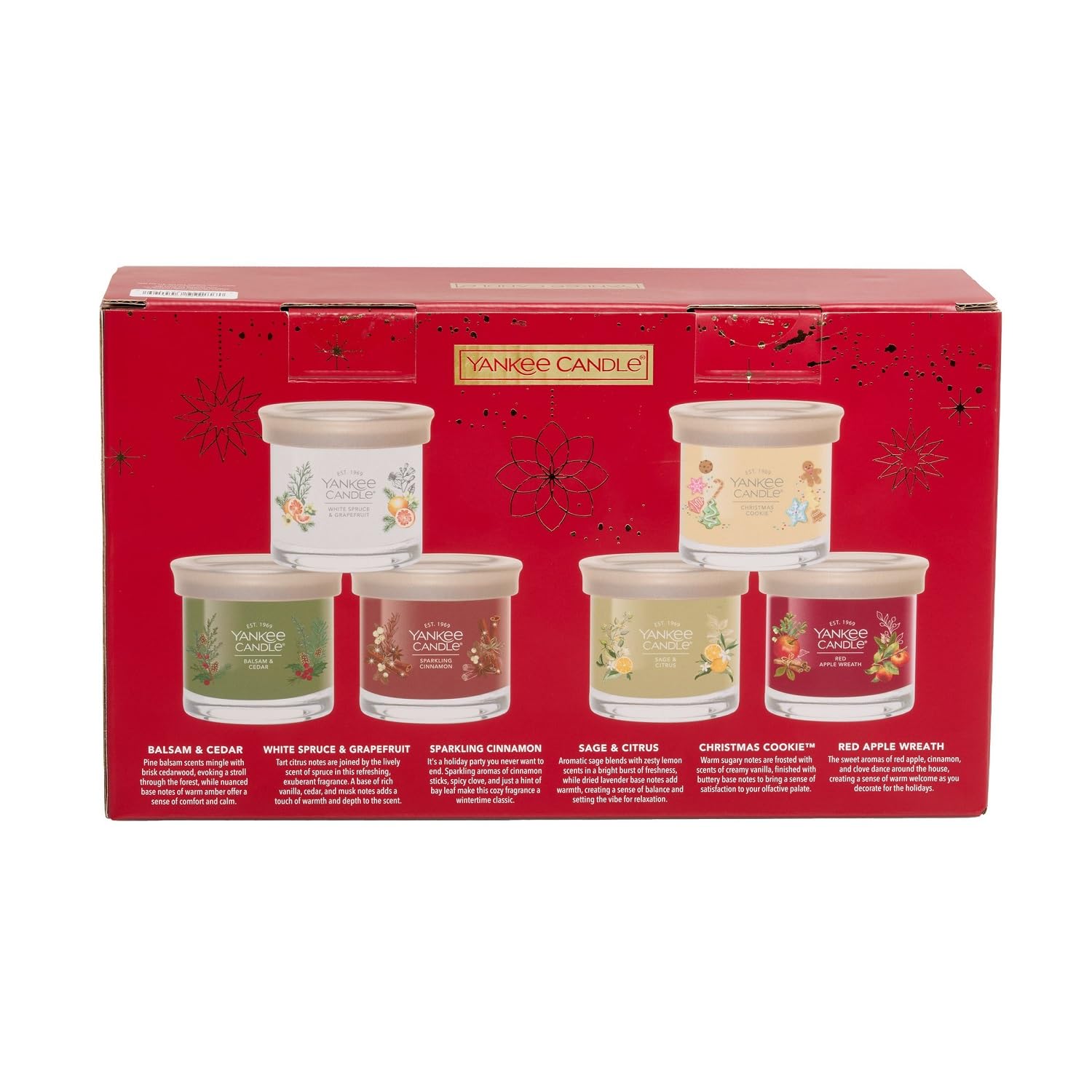 Amazon.com: Yankee Candle Variety Pack, 6 Premium Soy Wax Blended