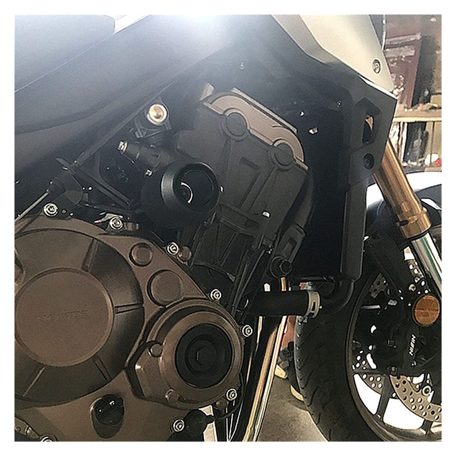 HYRAM Motocykl Falling Ochrona Ramka Slider Fairing Guard Crash Pad Protector Fit SUZUKI GSR400 GSR600 GSR750 GSX-S750 GSX-S1000 ochrona przed upadkiem