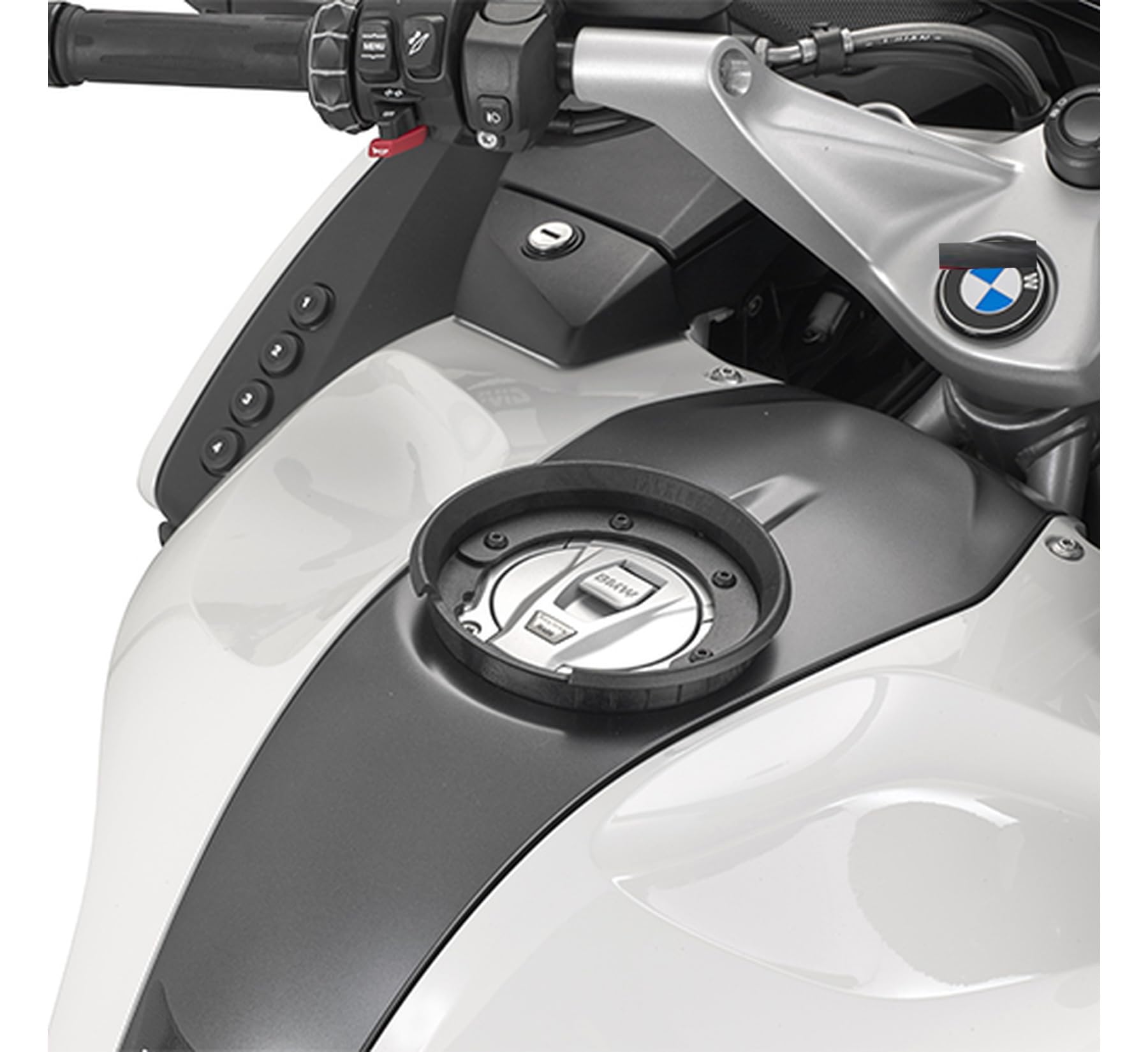 givi borsa xs319y serbatoio tanklock nero 3 lt + attacco compatibile con bmw r 1250 gs adventure 2019 2020 2021 2022 2023 2024 MOTOTOPGUN xs319y + bf17