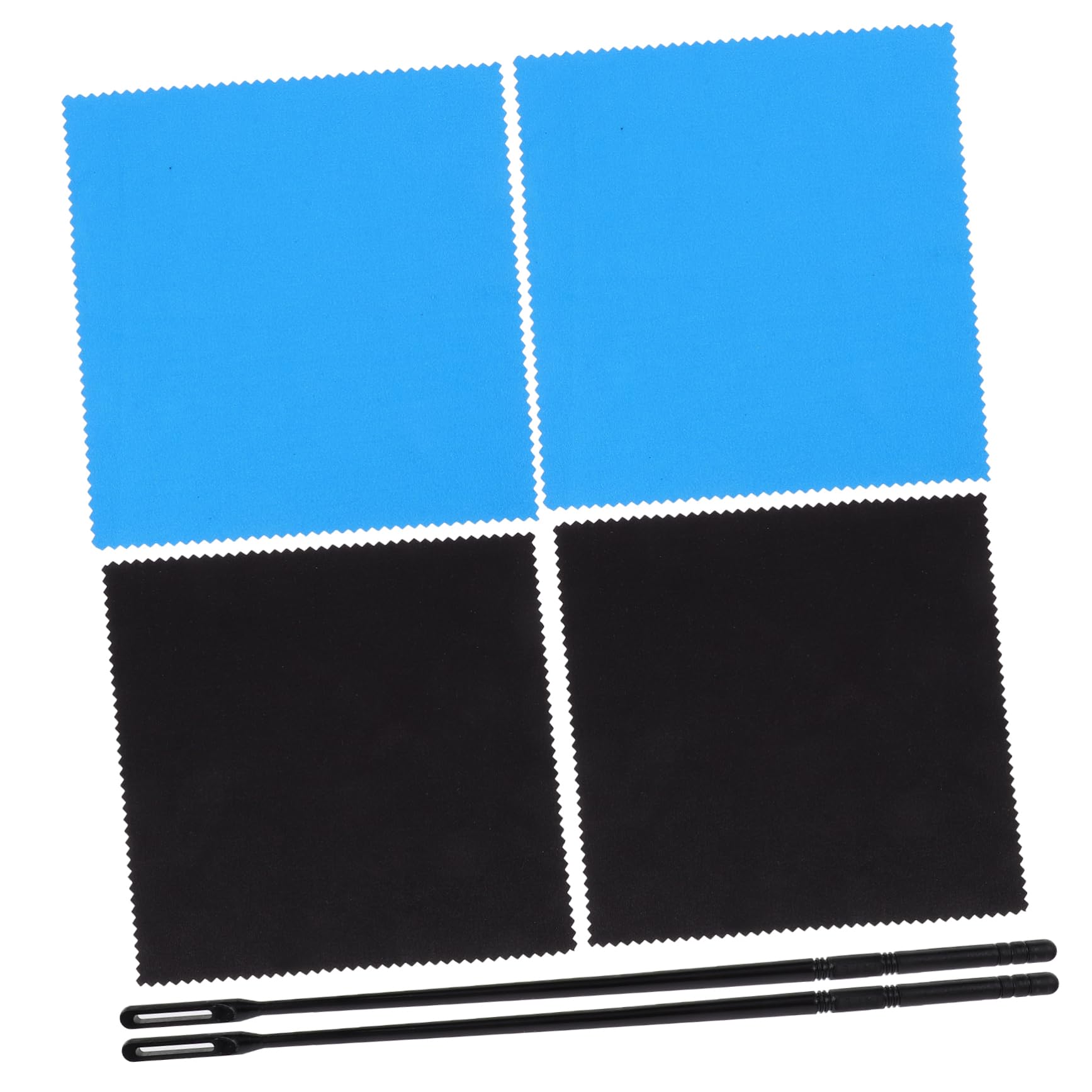 BESTonZON 6pc Flute Cleaning Kit Complete Flute Cleaning Tools Set Swabs Rods for Maintenance