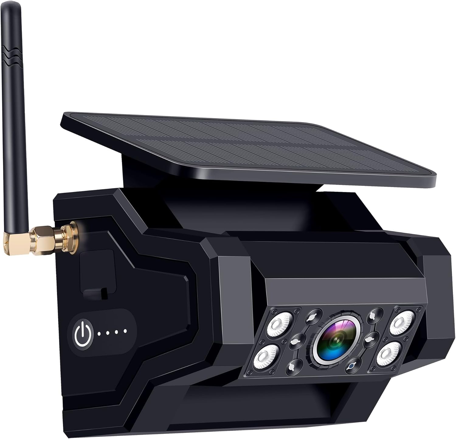 Magnetic Solar Backup Camera Portable for Pemacom P15 System - Easy Install Night Vision Waterproof