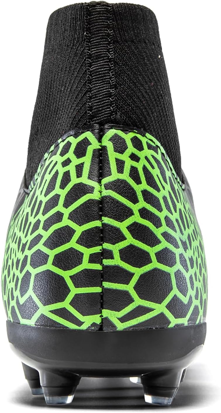 Boys Girls Soccer Cleats Youth Training Football Cleats High-top Soccer Shoes for Little/Big Kid - Image 4