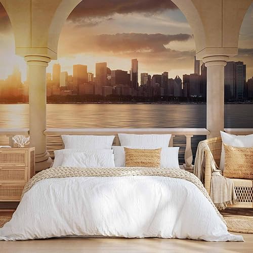 Miniatura 10 de artgeist Mural de pared Vista de ventana 118 x 91 pulgadas - Papel tapiz no tejido, decoración de pared de vellón, impresión fotográfica, imagen de