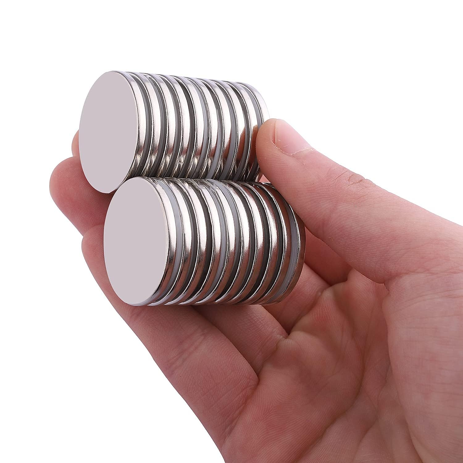 Premium Magnet 10 pcs 20x3mm Round Disk Whiteboard Magnets for Refrigerator, Fridge, Office Supplies, DIY Projects, Arts & Crafts 20x3-picture-23