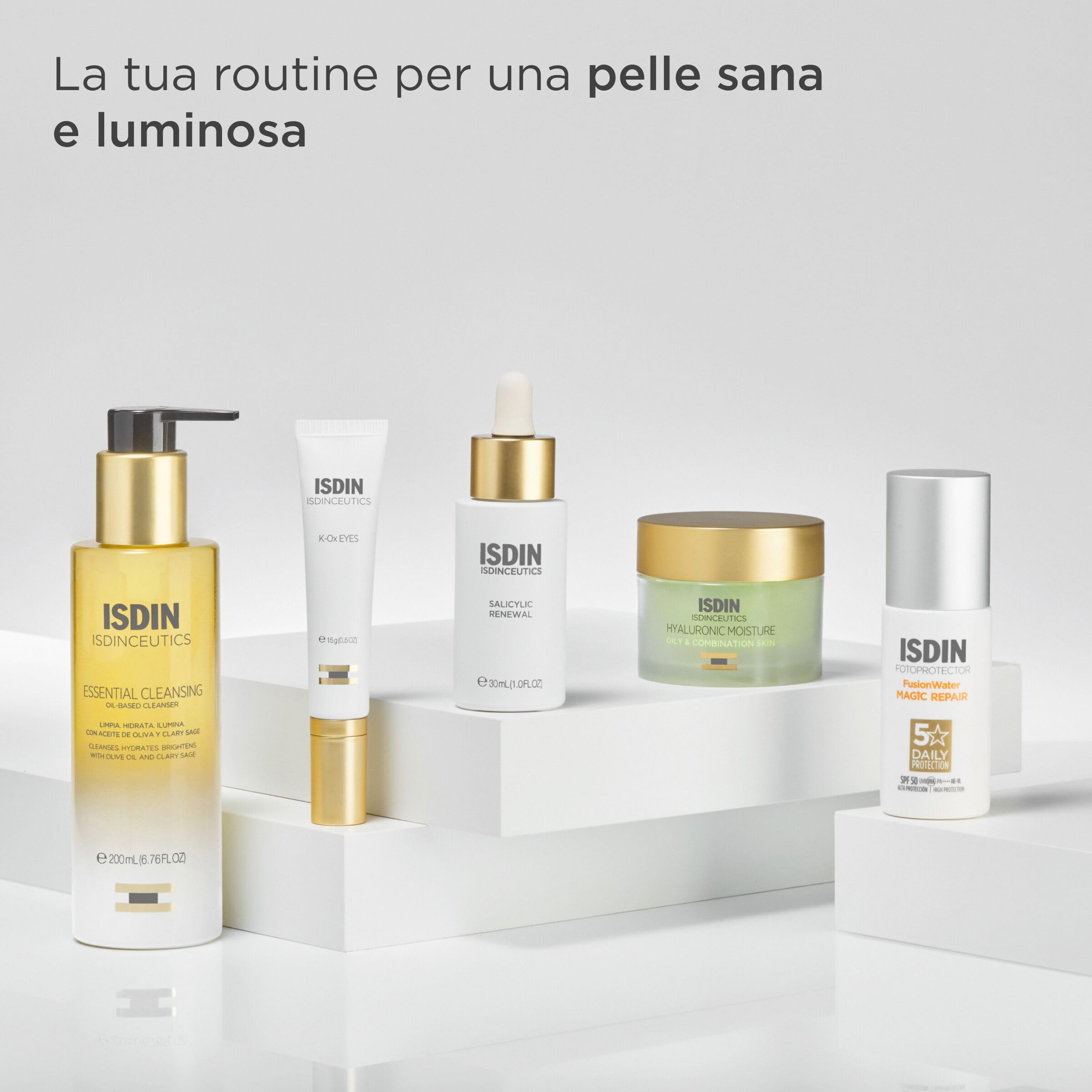 ISDIN Isdinceutics Salicylic Renewal (30 ml) | Siero Viso con Acido Salicilico, Aiuta a Ridurre Imperfezioni e Rughe | Anti-età | Assorbimento Rapido | Texture Leggera