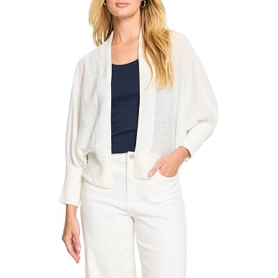 NIC+ZOE Ramie Crush Cardigan Women