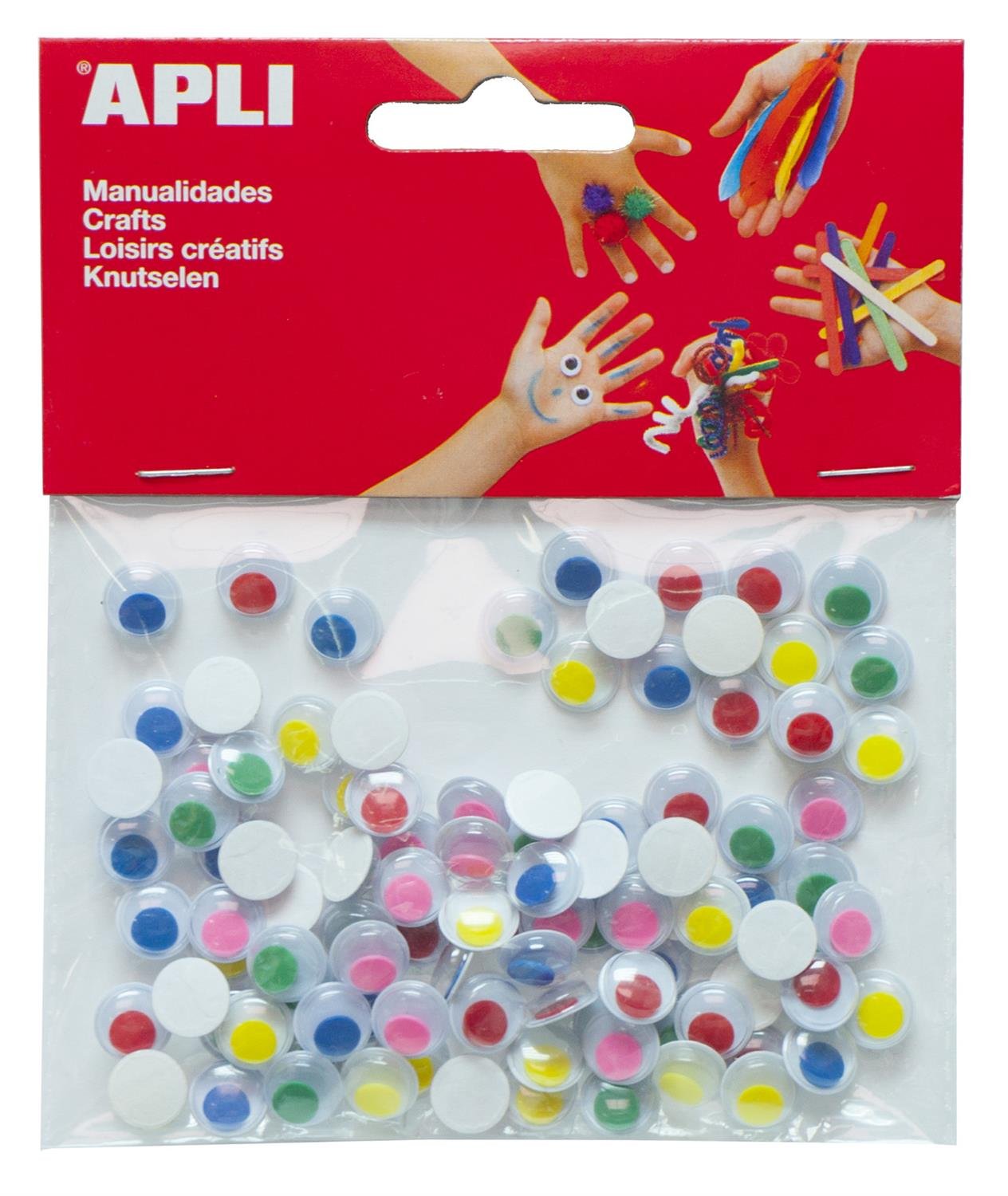 APLI- Mobile Eyes Round-Shaped Adhesives - Pupil
