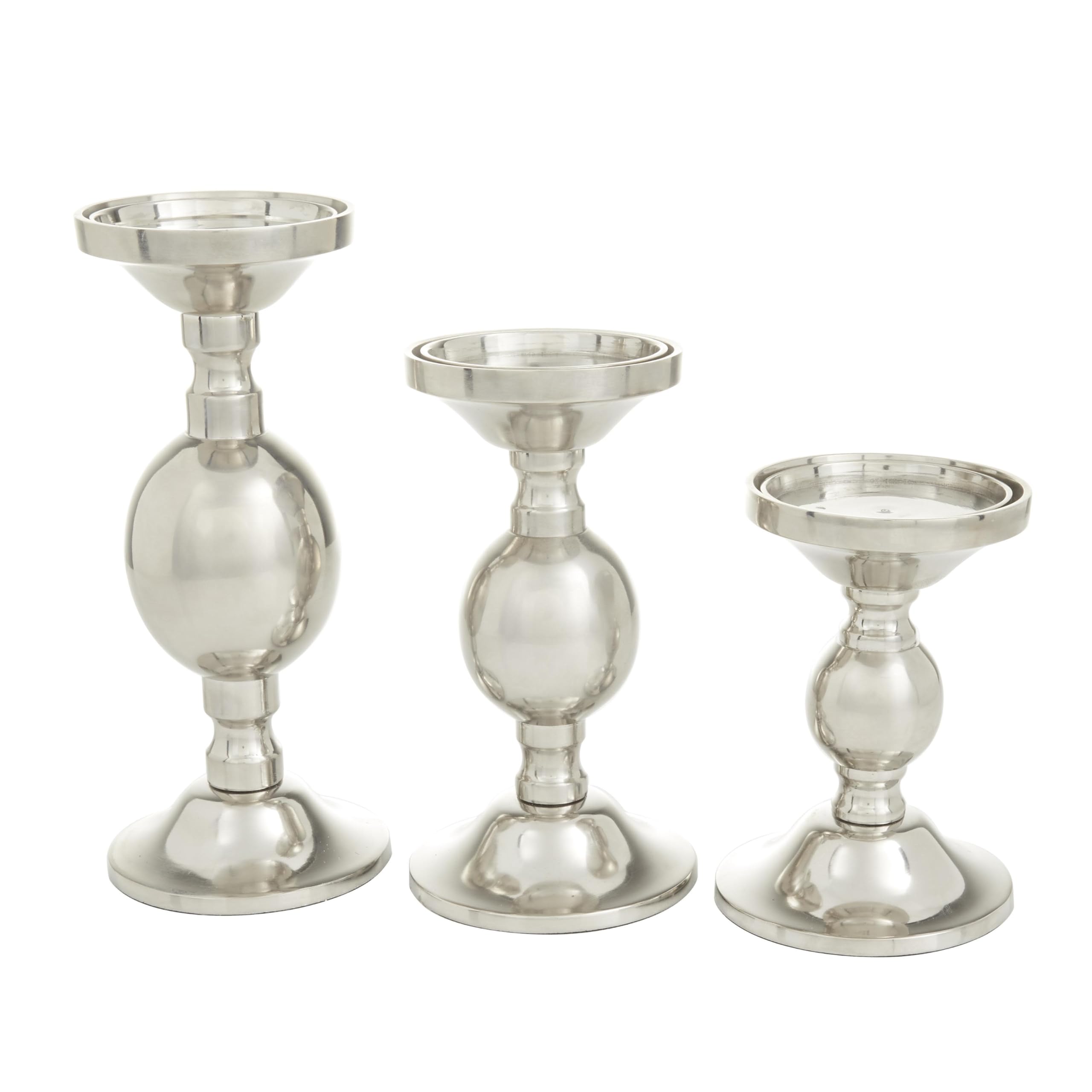 Deco 79 Goldener Elefanten-Kerzenhalter Aus Polystone – 2er Set, Für Votivkerzen, 33 & 27,9 Cm Hoch