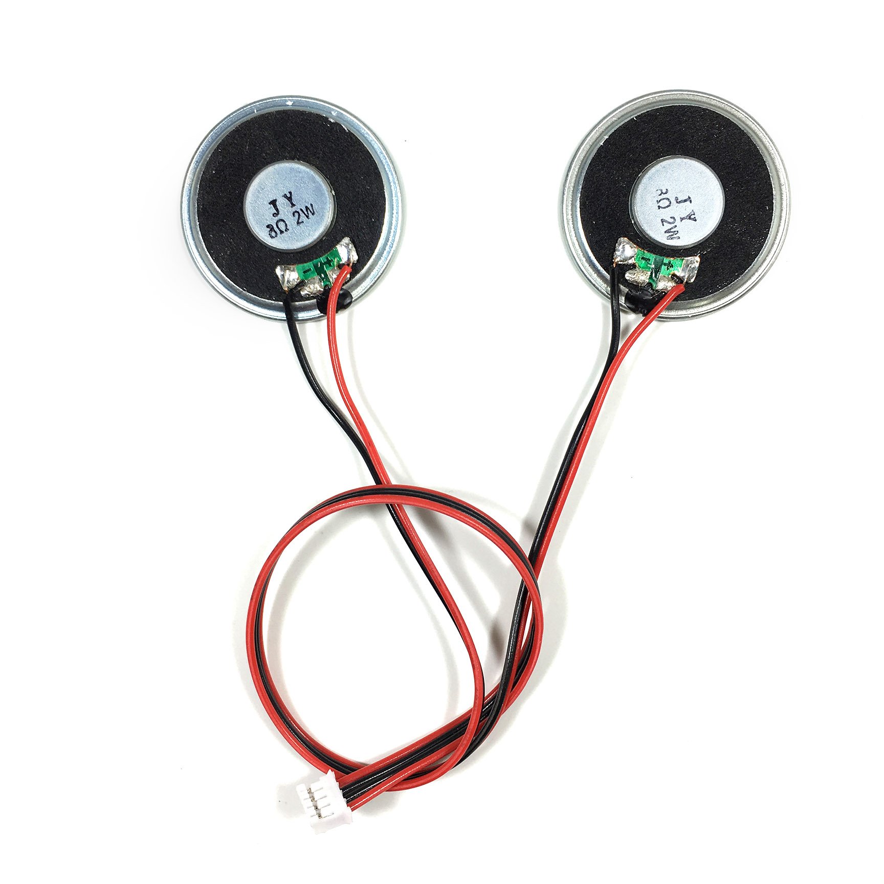 Amazon.co.jp: VSDISPLAY 8ohm 2W 丸型 スピーカー 4Pin 接続