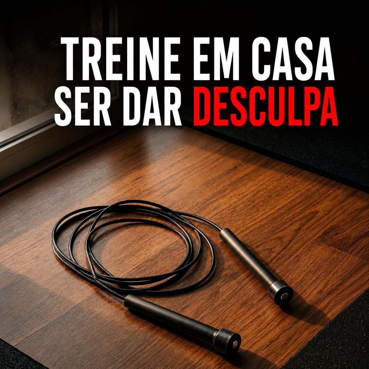 Corda de Pular Ajustável 2,5 Metros Em PVC Preto Leve, Cabo Ajustável, Ideal para Treino Funcional, Crossfit, Boxe, Emagrecimento Corda de Pular Ajustável 2,5 Metros Em PVC Preto Leve, Cabo Ajustável, Ideal para Treino Funcional, Crossfit, Boxe, Emagrecimento