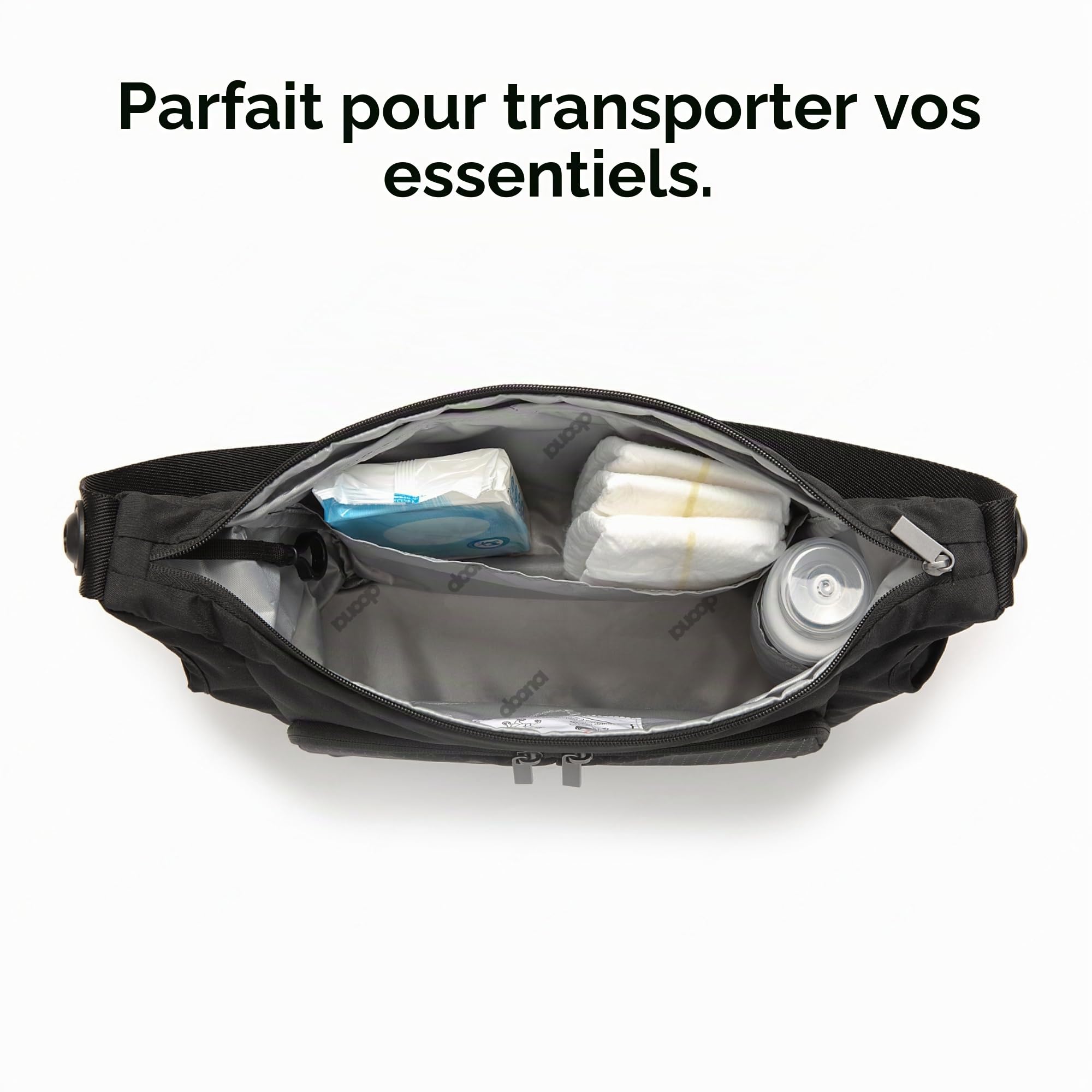 Doona Sacs de la Marque Modèle Sac Essentials Noir Nitro