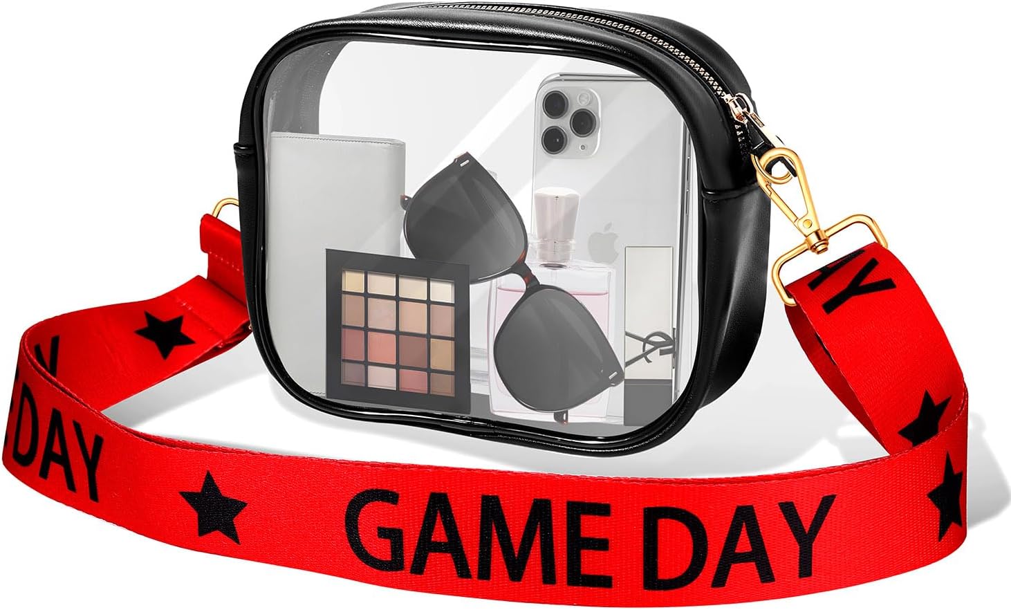 Clear Bag for Stadium Events Game Day Clear Purse Stadium...