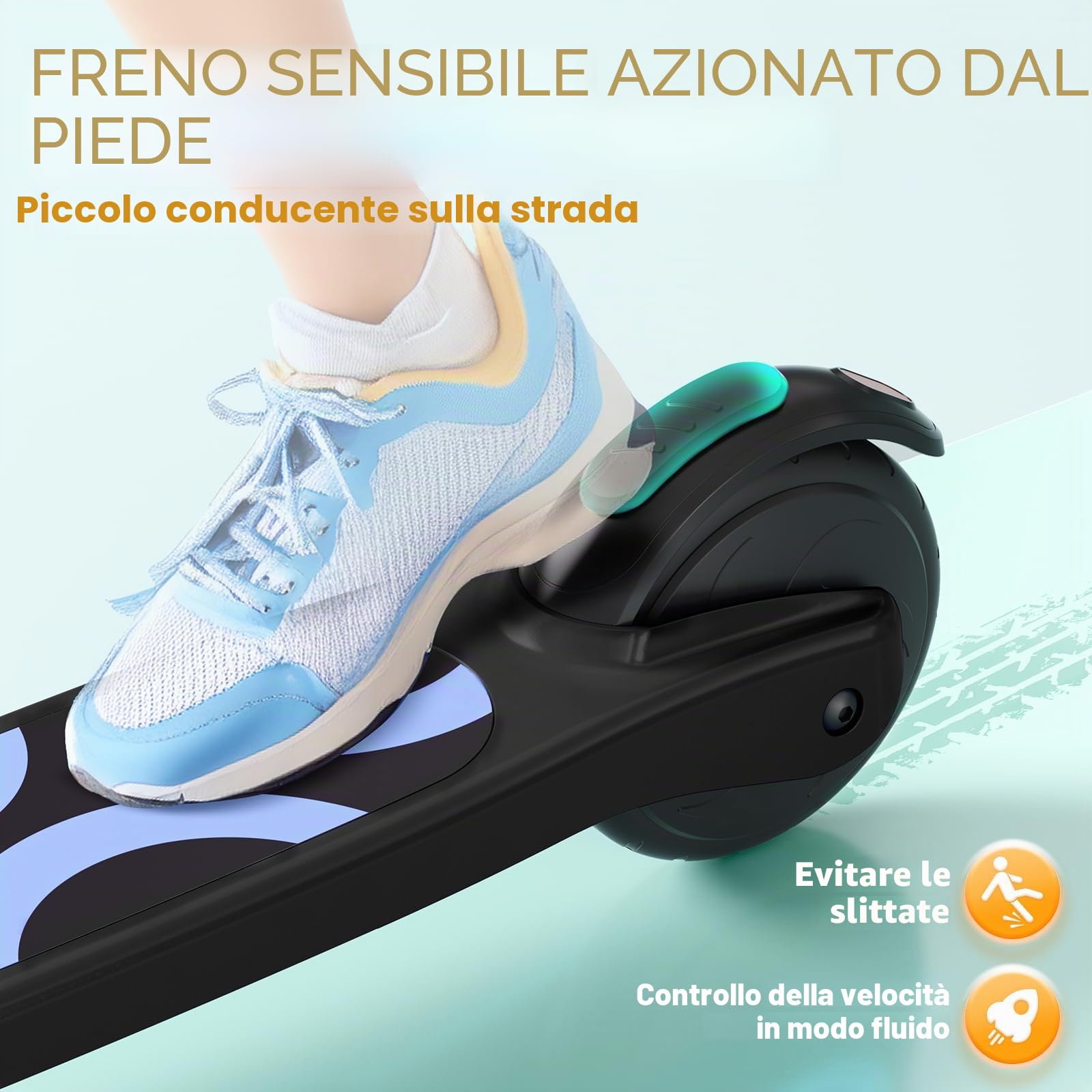 SISIGAD Yd531s - Scooter e Bambini Gioventù Unisex