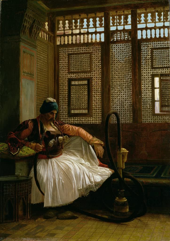 Poster image impression sur toile Arnaut Smoking décoration murale