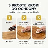 Olej do Drewna i Desek do Krojenia Food Grade Wosk do Naczyń 100ml