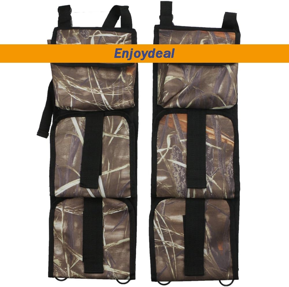 enjoydeal Seat Back Gun Rack, Hunting Gun Sling Organizer Holder Gun Sling Bag with Storage Fit for Truck SUV Car Storage for Hunting Sports : Sports & Outdoors