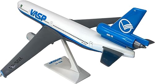 Miniatura 3 de Flight Miniatures VASP MD-11 Escala 1:200 - Modelo de avión de plástico a presión - Réplica coleccionable de VASP Airlines Aircraft Parte
