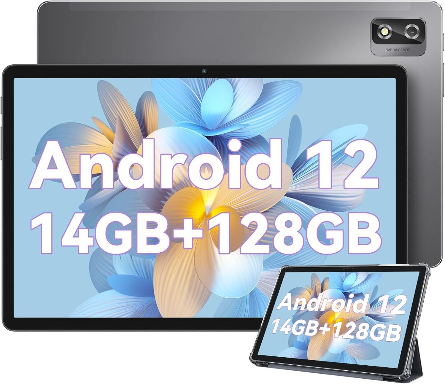 Blackview Tabletas Tab12 Pro Android 12 Tablet 10" 14GB+128GB 1TB ...