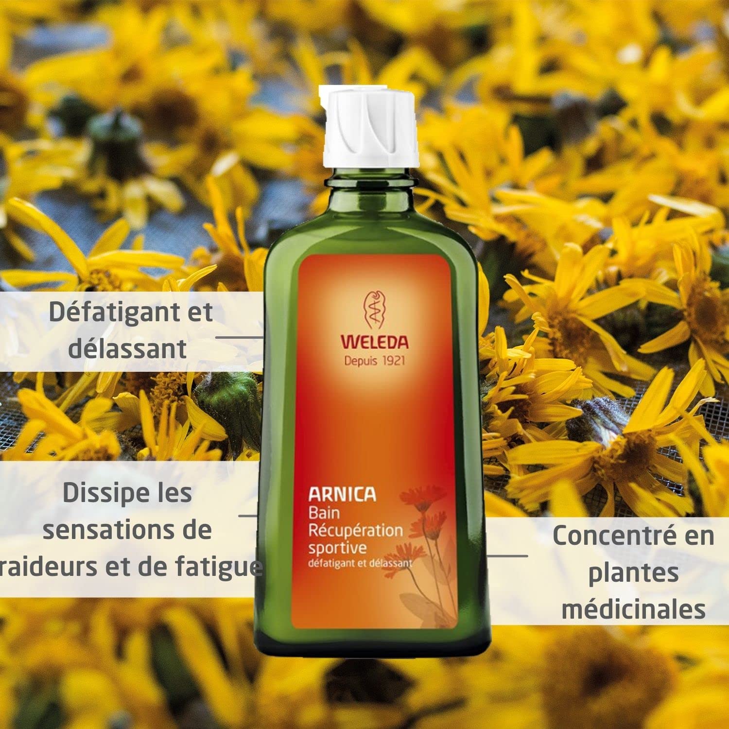 WELEDA Bio Sport & Muskel Bad vegan - Naturkosmetik Badezusatz mit ätherischen Ölen entspannt & regeneriert beanspruchte Muskeln nach dem Sport - Bad Essenz mit Rosmarin & Lavendel Duft (1x 200ml)