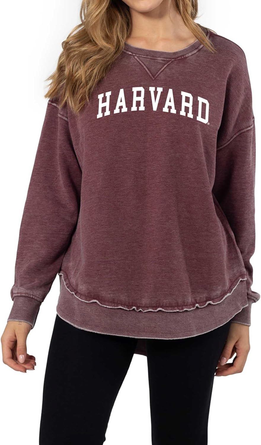 chicka-d NCAA womens Burnout Campus Pullover