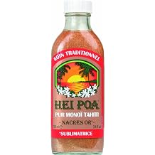 Forever Link Hei Poa Traditional Monoi Oil Nacres Or