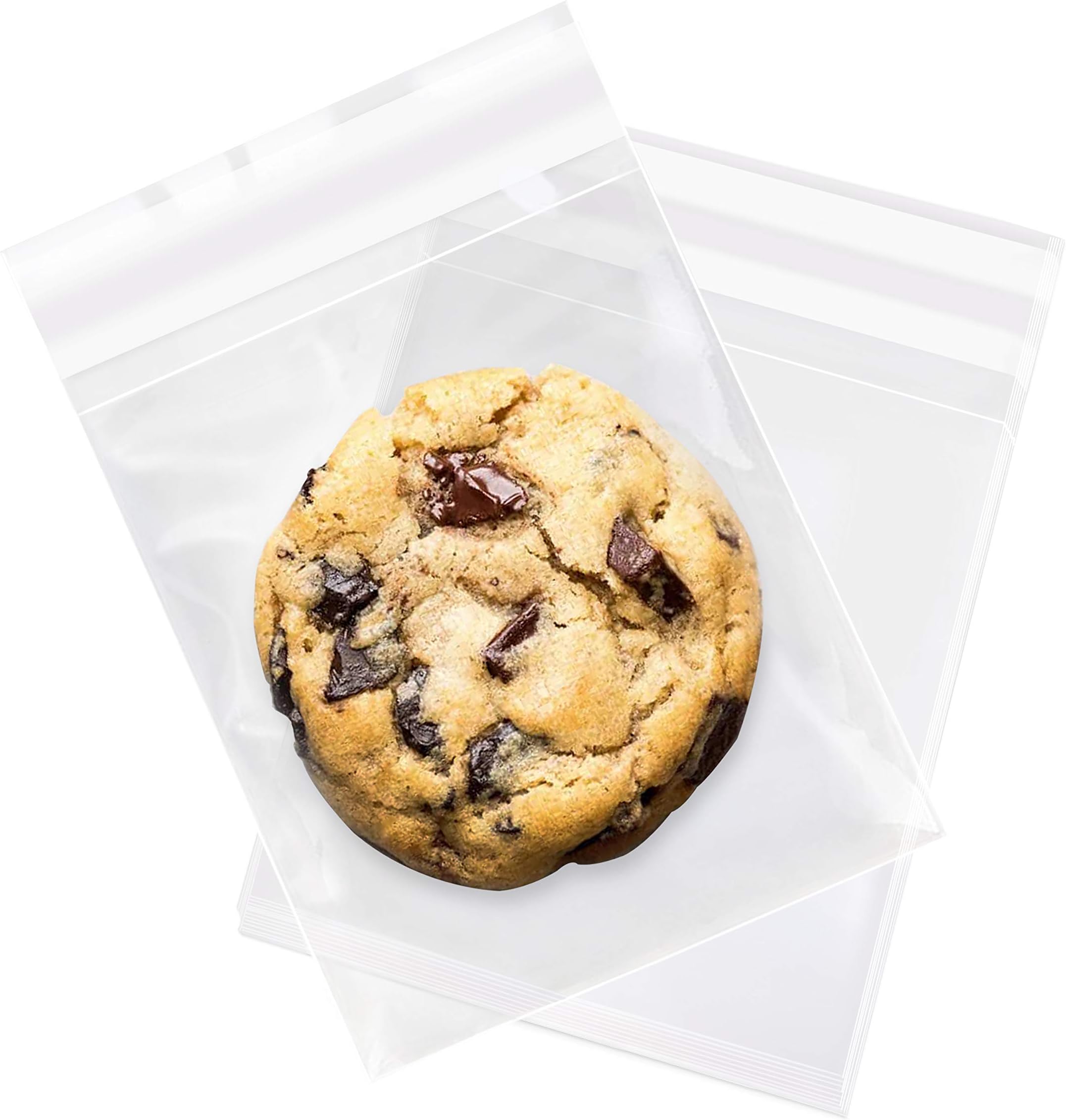 Pack It Chic3” X 5” (200 Pack) Clear Resealable Cello Poly Bags - Fits 3X5 Prints & Photos - Self Seal