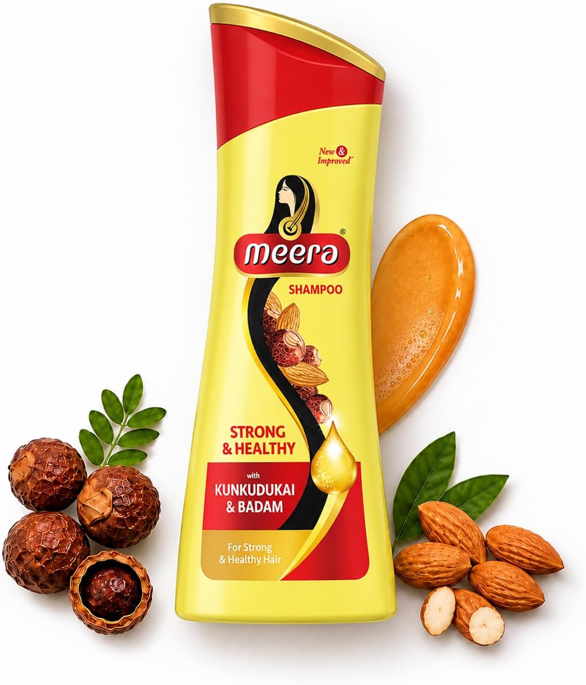 Meera Strong & Healthy Shampoo, 180ml