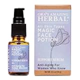 Magic Face Potion, Anti Aging Face Oil, Sea Buckthorn Lavender Cypress, Licorice Root Skin Oil, Antioxidant, Natural Moisturizing Serum for Hormonal Women, Rosacea, Adult Acne, Ora’s Amazing