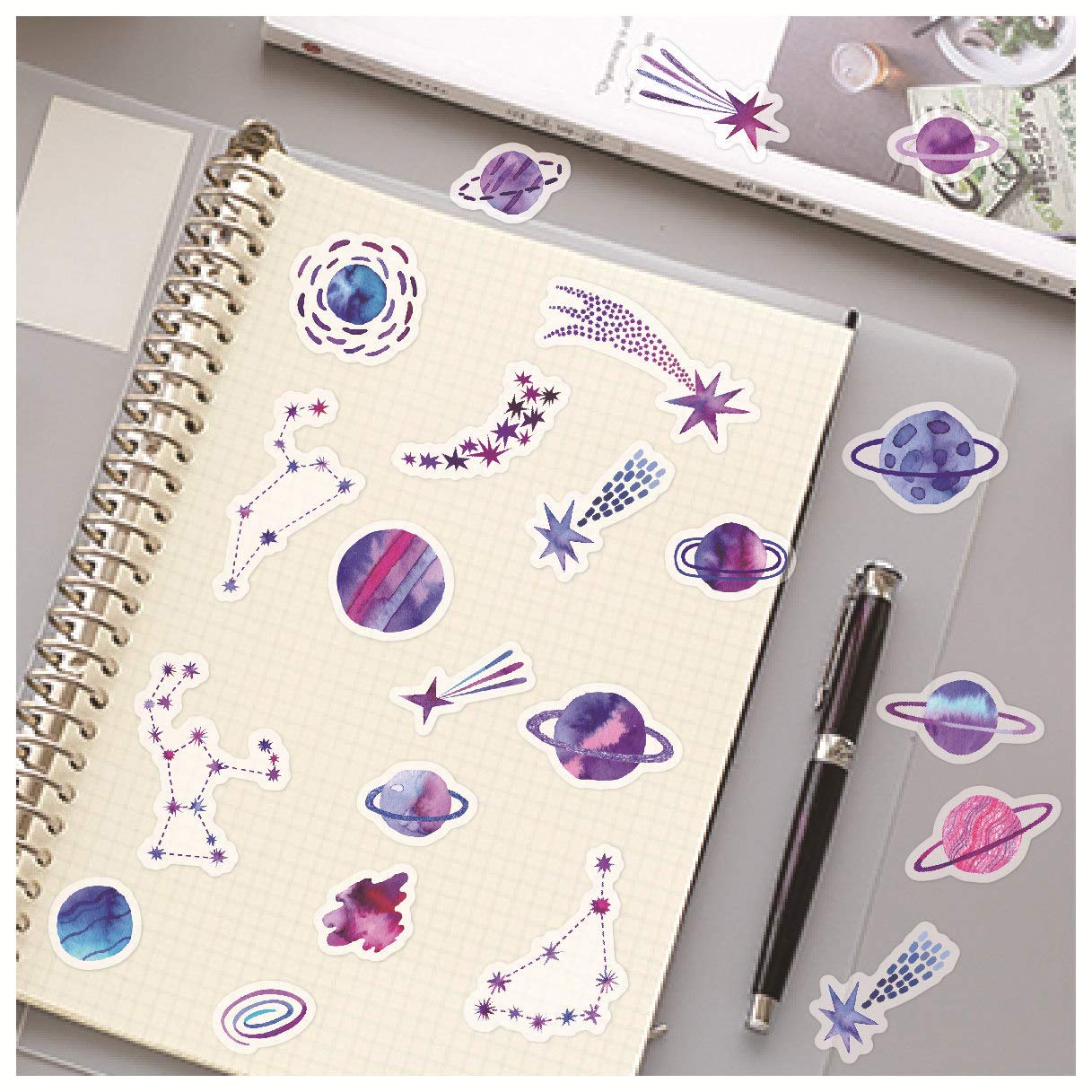 Lot De 4 Mini Autocollants 3D Gonflés - Déco Pour Téléphone, Laptop, Scrapbooking, Idées Créatives Enfants/adultes
