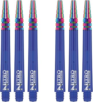 RED DRAGON Nitrotech Ionic Medium Stems - Blue - 2 Sets per Pack 6 Stems in Total