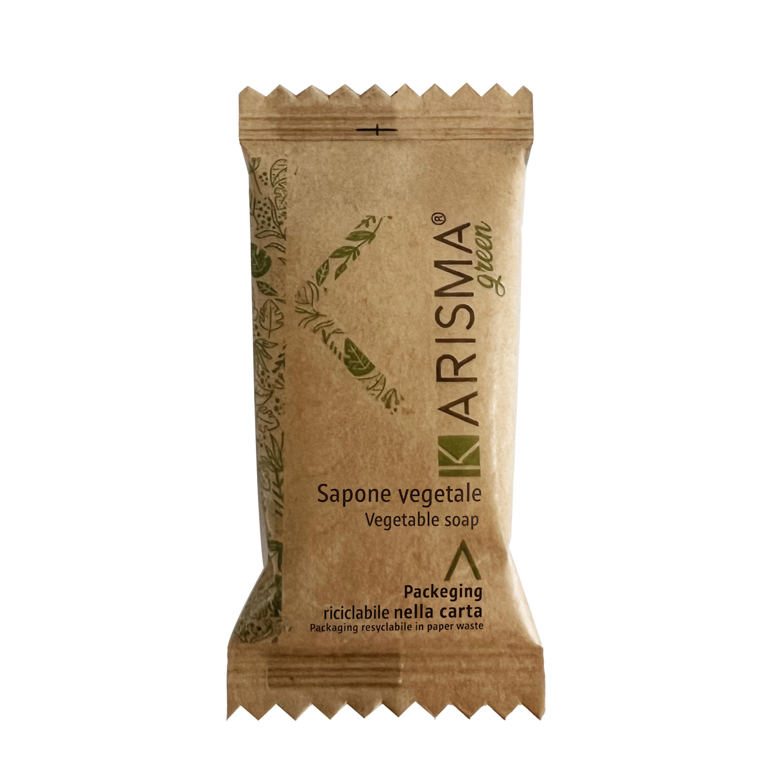 SAPONE Karisma Green SAPONETTA DA 10 g Confezione da 600 pz in carta LINEA CORTESIA HOTEL Monouso Nuova collezione