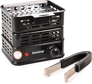 HORNILLO ELECTRICO ANIMALESYS CESTA 1000W NEGRO