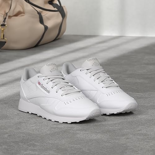Miniatura 2 de Reebok Zapatillas clásicas de cuero para mujer, zapatos de tenis negros o blancos para mujer, tallas 5 a 11