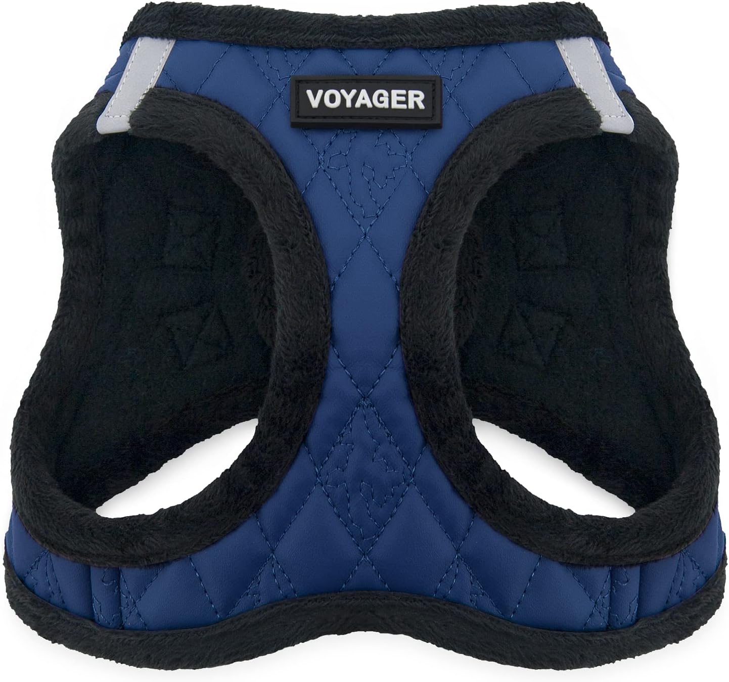 Voyager Step-In Plush Dog Harness, Soft Plush, Step In Vest Harness for Small and Medium Dogs by Best Pet Supplies